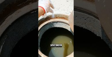 Cuidado de desagües en viviendas con agua dura