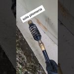 Desatasco de bajantes con medios mecánicos
