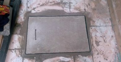Revisión de arquetas ocultas sin planos previos